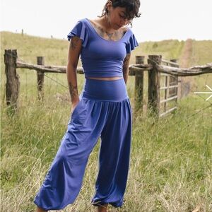 Purusha People Cosmic Clouds Genie Pants